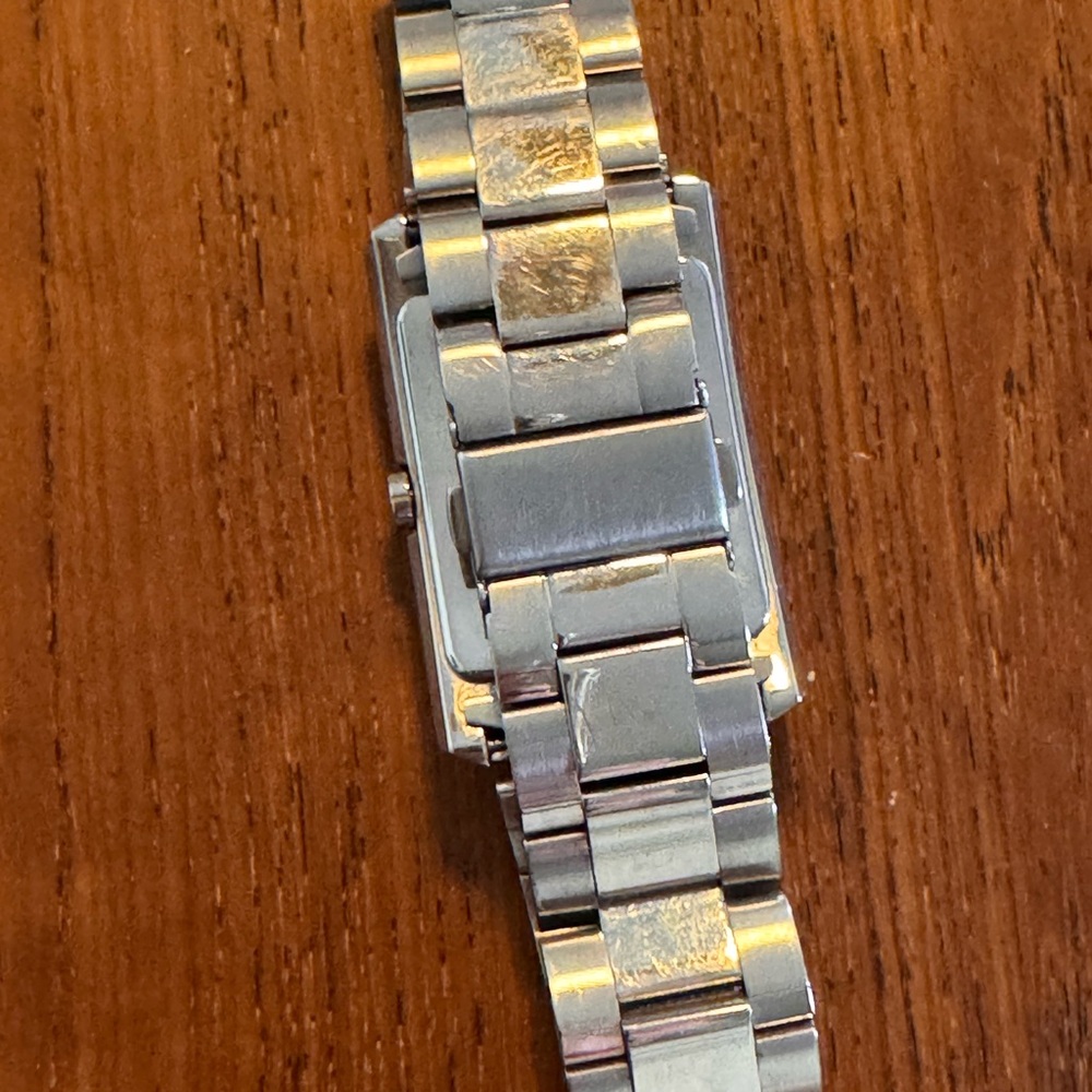 Kenneth Cole Silver Rectangular Watch - image 4